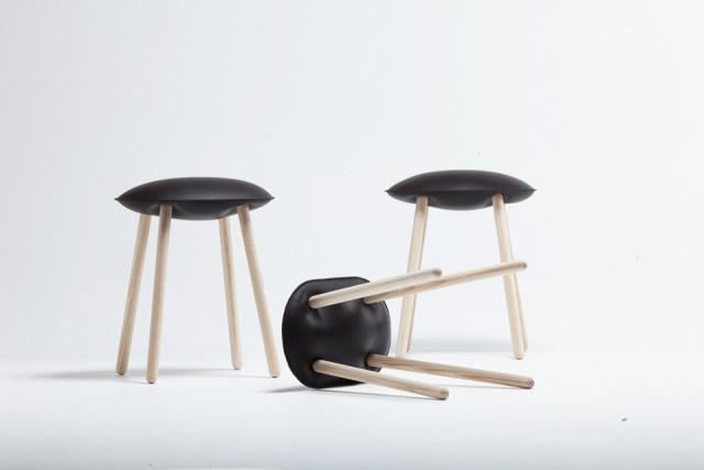 Bloated stool de Damien Gernay Bloated stool de Damien Gernay