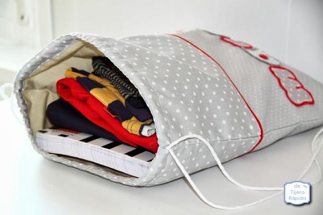 ¿Qué cabe en una mochila para guardería? Mochila guarderia rojo