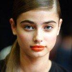 Tendencias Primavera Verano 2014: Semana de la Moda Nueva York labial rojo DKNY NYFW SS14jpg
