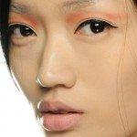 Tendencias Primavera Verano 2014: Semana de la Moda Nueva York Sombra de ojos naranja Sally Lapointe NYFW SS14