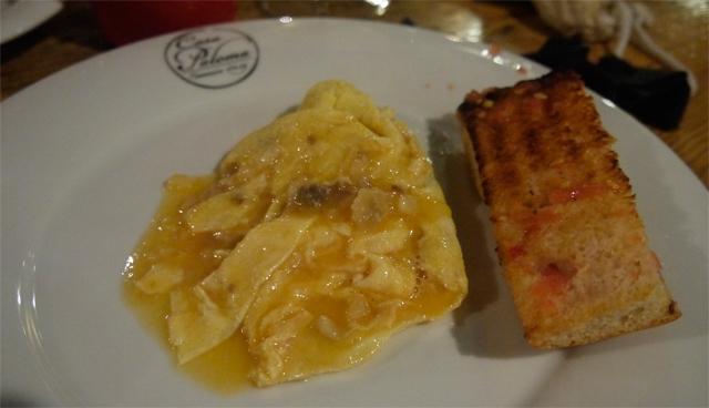 Casa Paloma, el restaurante donde comer las mejores carnes de Barcelona tortilla patata casapaloma