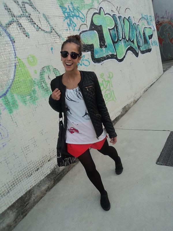 Wrap Skirt quilted jacket