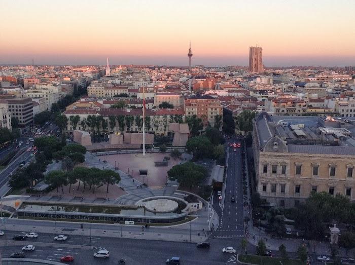 Madrid desde las zoteas de Colón Madrid desde las zoteas de Colón