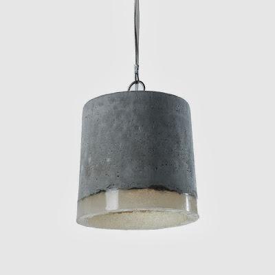 Luminarias de hormigón con un look elegante. Luminarias de hormigón con un look elegante.