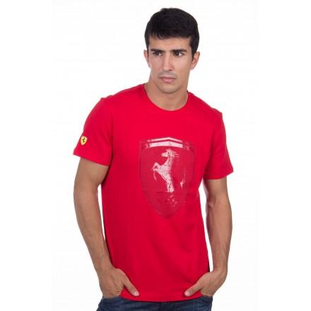 ¿Sabes cómo se sienta un piloto en un F1? camiseta-escudo-ferrari