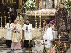 SAN FRANCISCO SOLANO, CELEBRADO EN LA CATEDRAL DE LIMA POR LOS 400 AÑOS DE SU MUERTE SAN FRANCISCO SOLANO, CELEBRADO EN LA CATEDRAL DE LIMA POR LOS 400 AÑOS DE SU MUERTE
