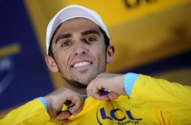 Alberto Contador, de nuevo líder