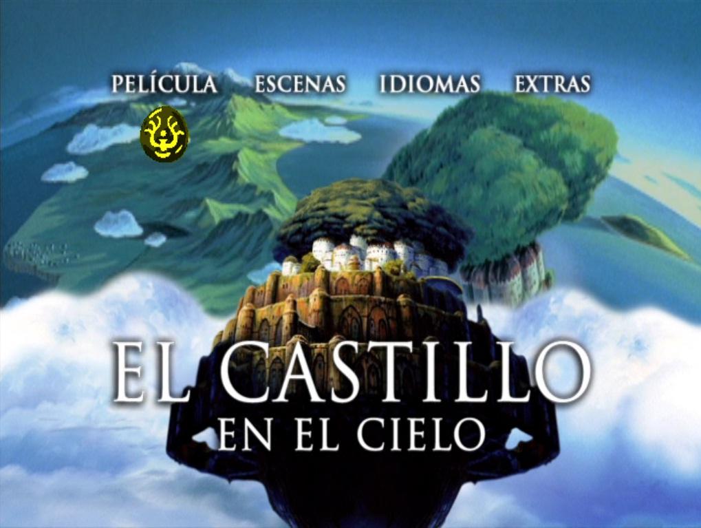 Así es el DVD mexicano de 'El castillo en el cielo'