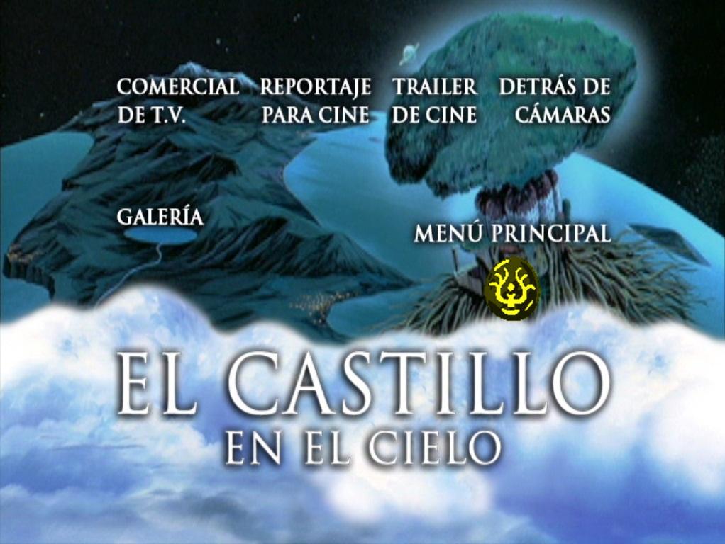 Así es el DVD mexicano de 'El castillo en el cielo'