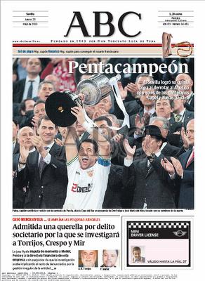 ABC de Sevilla y su director Álvaro Ybarra condenados a publicar una rectificación de Torrijos ABC de Sevilla y su director Álvaro Ybarra condenados a publicar una rectificación de Torrijos