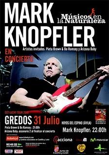 Arizona Baby acompañará a Mark Knopfler... Arizona Baby acompañará a Mark Knopfler...