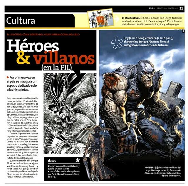 Héroes & Villanos en la Feria del Libro