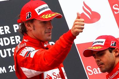 Ferrari insta a Massa a ceder a Alonso el triunfo en Alemania Ferrari insta a Massa a ceder a Alonso el triunfo en Alemania