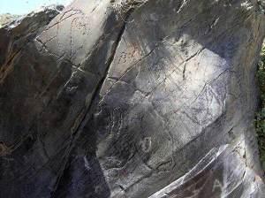 Sierra_Verde1112792 Un ejemplo del arte rupestre en la zona de la Sierra Verde. (Imagen: PATRIMONIO CASTILLA Y LEÓN) 20minutos.es
