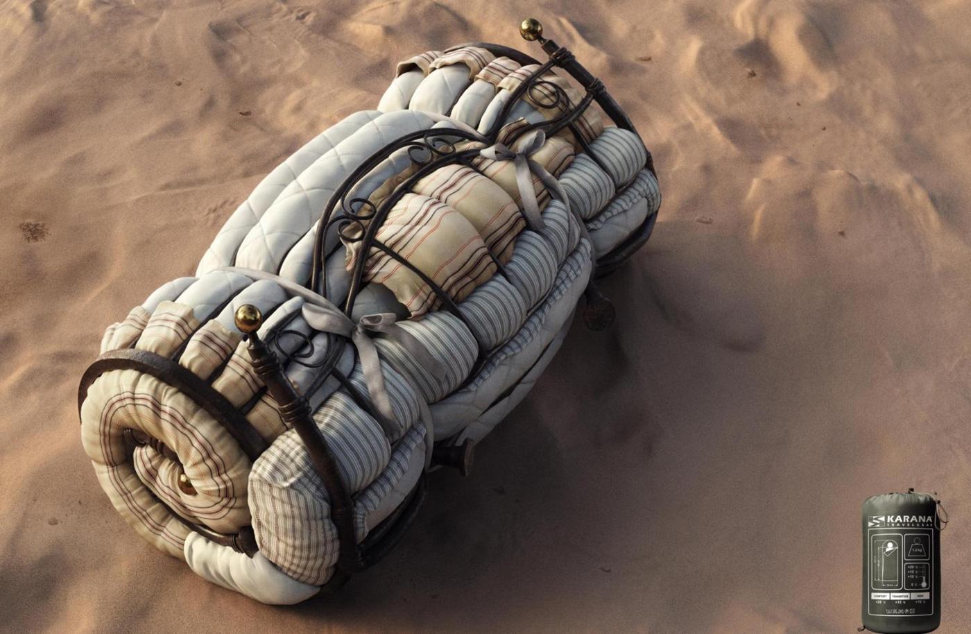 10 anuncios de publicidad muy creativos Creative AD Awards - Steel Beds