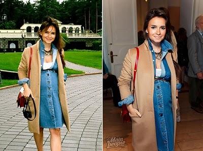 MIROSLAVA DUMA: CON ESTILO Y EMBARAZADA. / MIROSLAVA DUMA: WITH STYLE AND PREGNANT.