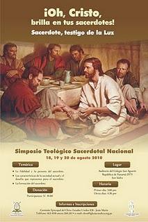 Simposio Teologico Nacional en Lima: SACERDOTE, TESTIGO DE LA LUZ
