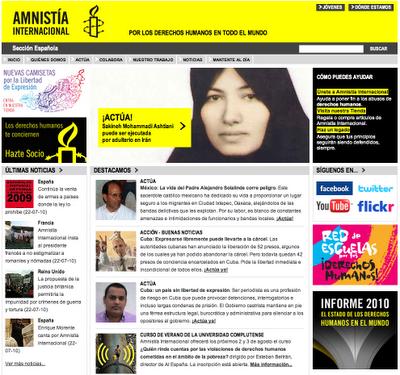 Colabora con las campañas de Amnistía Internacional Colabora con las campañas de Amnistía Internacional