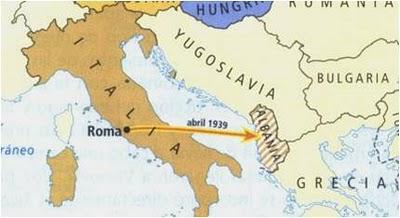 Cambios en el mapa de los Balcanes IV: La II Guerra Mundial