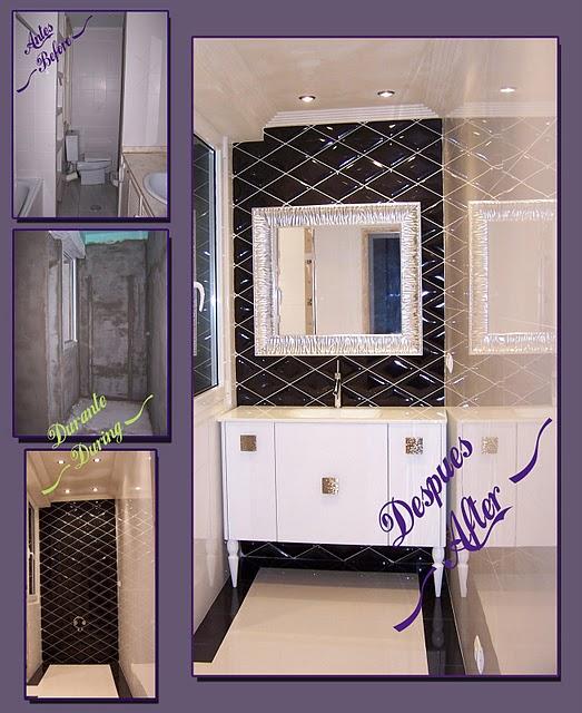 Antes y Después del baño de añil Antes y Después del baño de añil