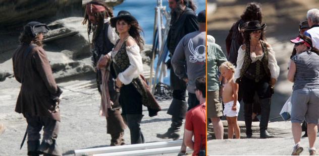 Primeras imagenes de Penélope Cruz en Piratas 4 Primeras imagenes de Penélope Cruz en Piratas 4