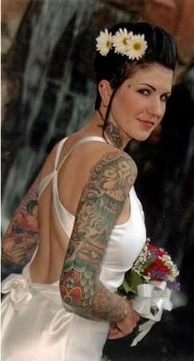 Novias con tatuajes