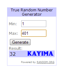 Ganadores de los sorteos.... Ganadores de los sorteos....