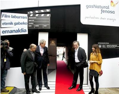 Gas Natural Fenosa inaugura la Muestra de Cortos sin Cortes en el Festival de Cine de San Sebastían...