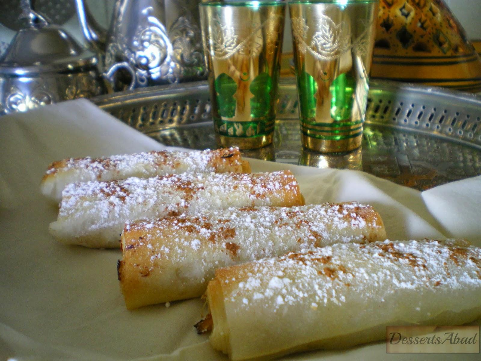 Pastela en rollitos