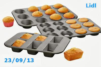 Moldes de madalenas cupcakes y plumckes del Lidl