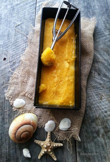 SORBETE DE MANGO SORBETE DE MANGO