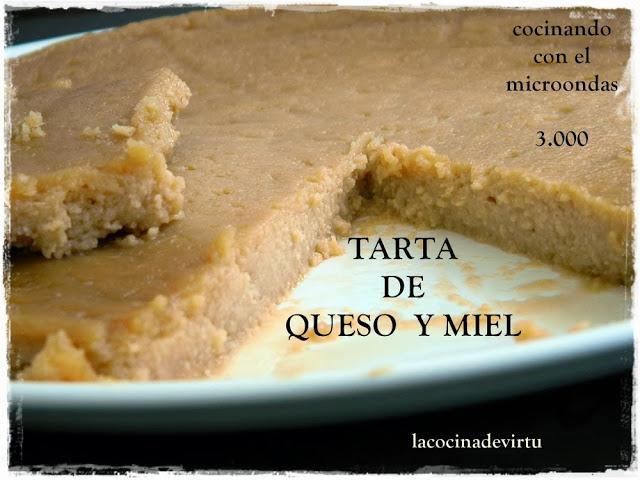 TARTA QUESO Y MIEL (microondas) TARTA QUESO Y MIEL (microondas)