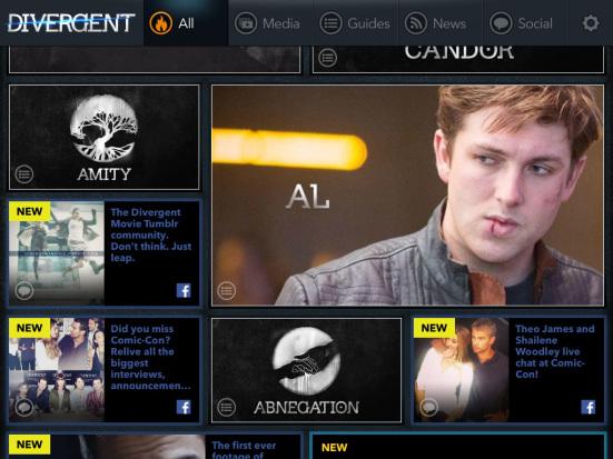 Nueva App de Divergente imagen