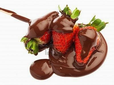 Fresas con chocolate