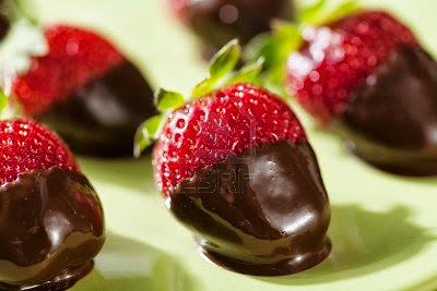 Fresas con chocolate