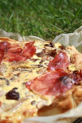 Quiche para un picnic / Quiche für ein Picknick Quiche para un picnic / Quiche für ein Picknick