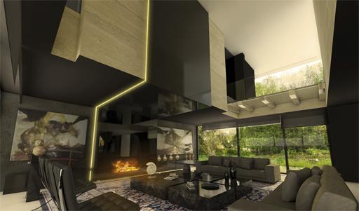 A-cero presenta un proyecto de interiorismo para la vivienda proyectada