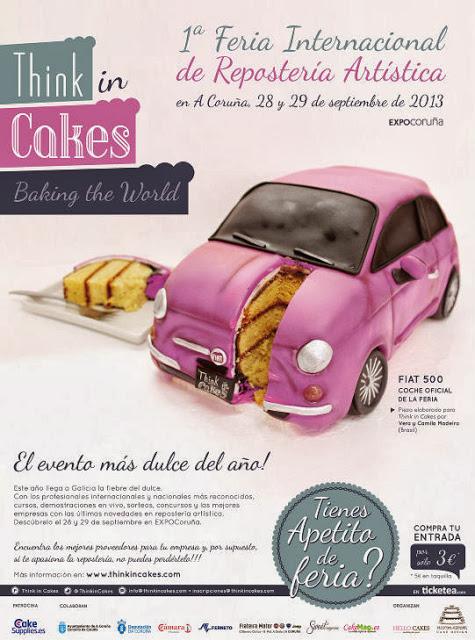 Think in Cakes: 1ª Feria Internacional de Repostería Artística Think in Cakes: 1ª Feria Internacional de Repostería Artística