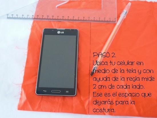 DIY: Cobertor muy chic para celular