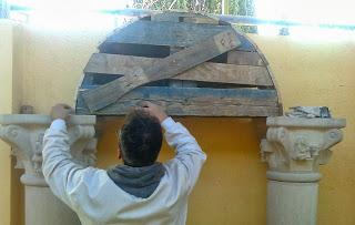 MONTAJE DE ARCO ROMÁNICO MONTAJE DE ARCO ROMÁNICO