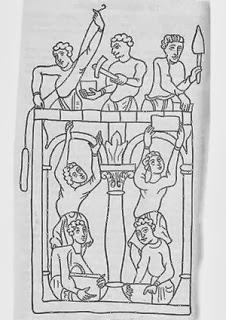 MONTAJE DE ARCO ROMÁNICO MONTAJE DE ARCO ROMÁNICO