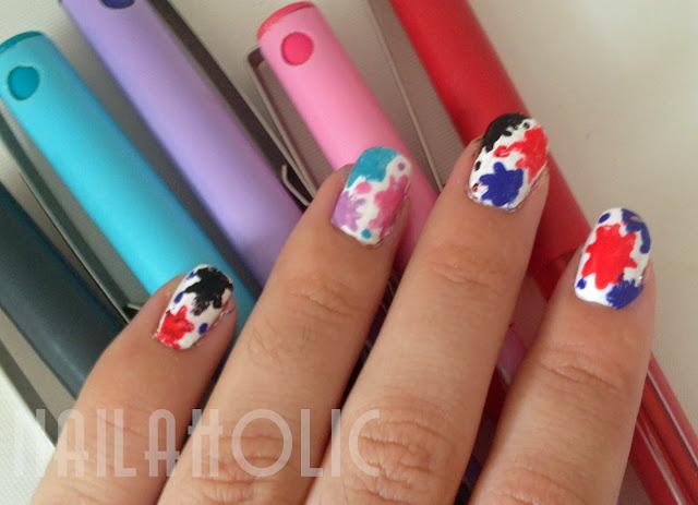 Tutorial - Back to school: Splatter Tutorial - Back to school: Splatter