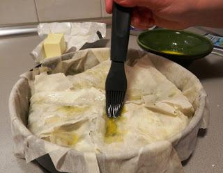 Empanada de espinacas y queso feta Empanada de espinacas y queso feta