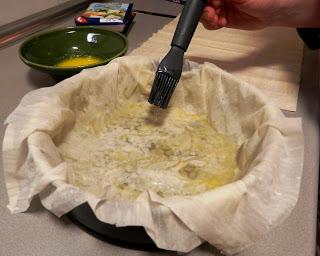 Empanada de espinacas y queso feta Empanada de espinacas y queso feta