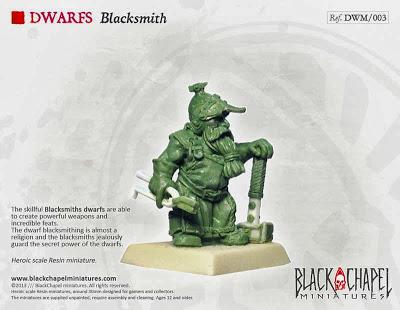 Los enanos de Black Chapel Miniatures (Greens)