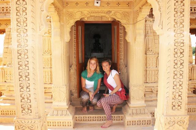 Pantalón estilo pijama en India Pantalón estilo pijama en India