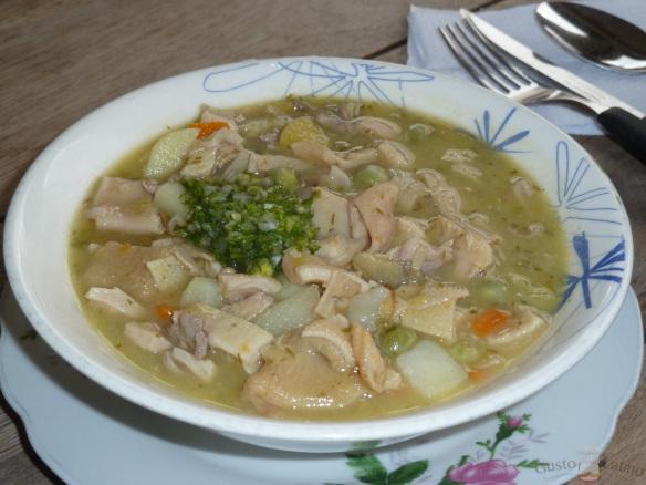 Sopa de menudo (menudencias) Sopa de menudo