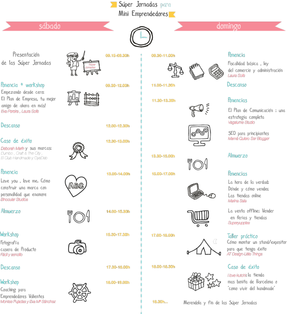 Programa jornadas para emprendedores Programa jornadas para emprendedores