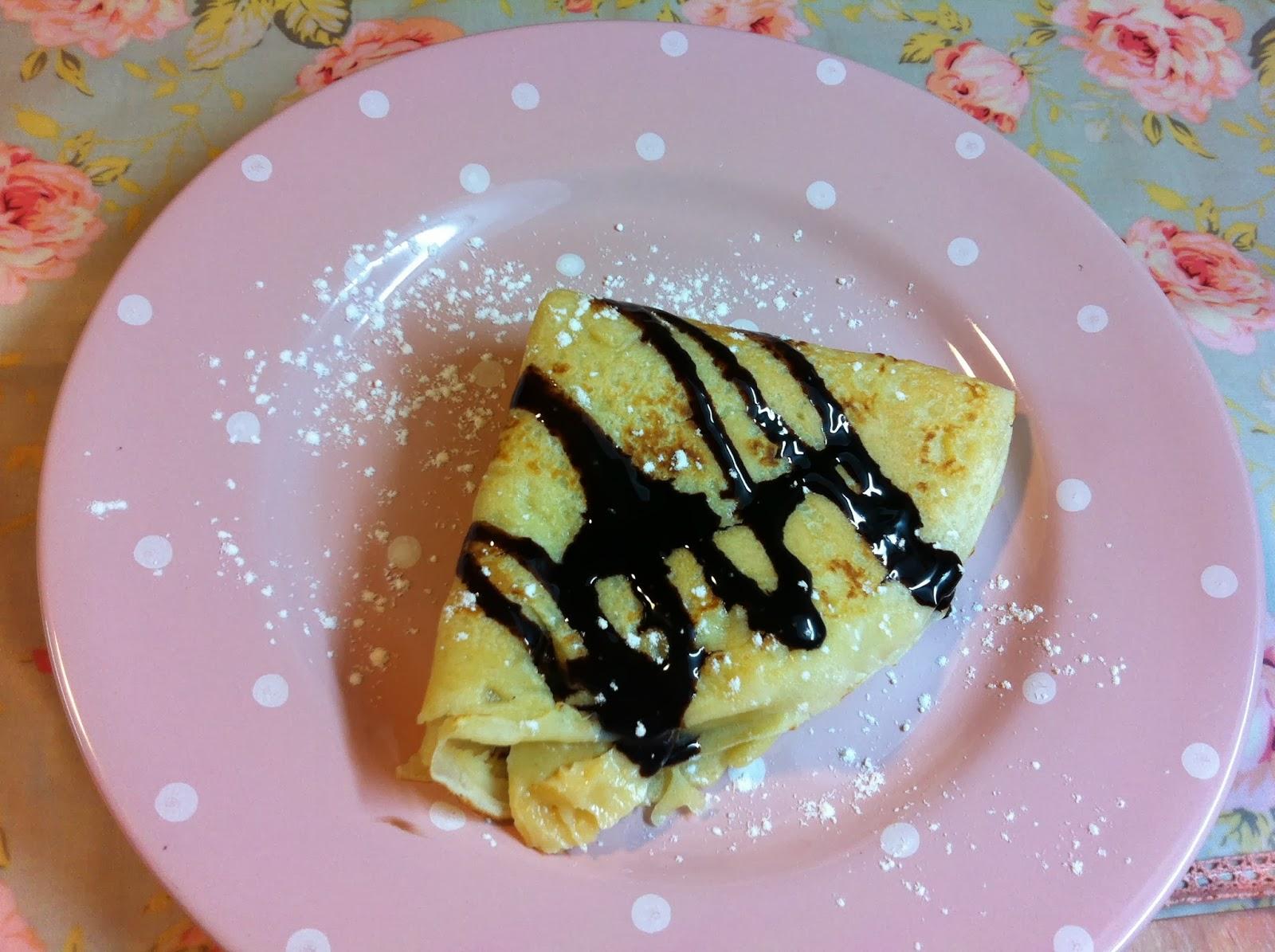 Crêpes Con Crema De Vainilla Crêpes Con Crema De Vainilla