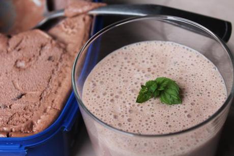 Batido de plátano, menta y helado IMG_2087